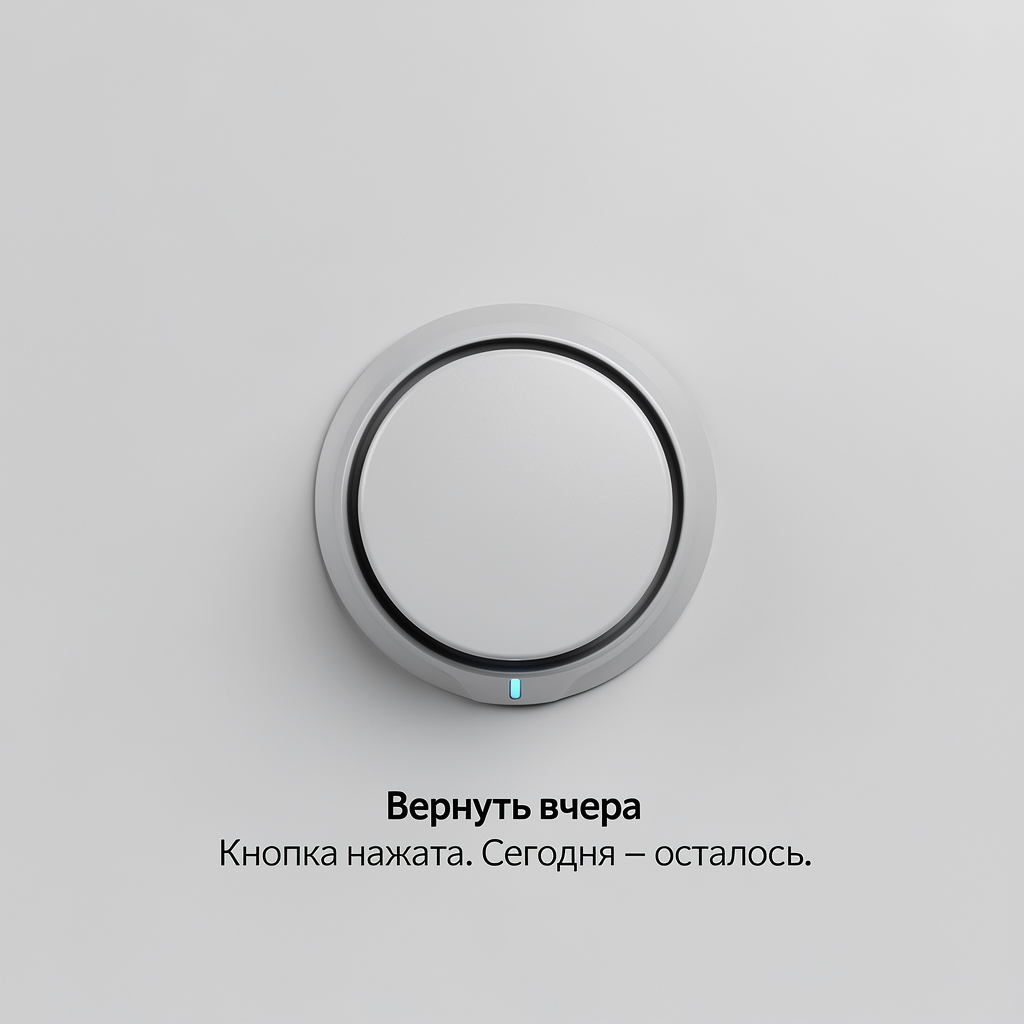 Кнопка «вернуть вчера»