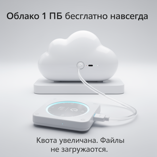 Облако 1 ПБ бесплатно навсегда