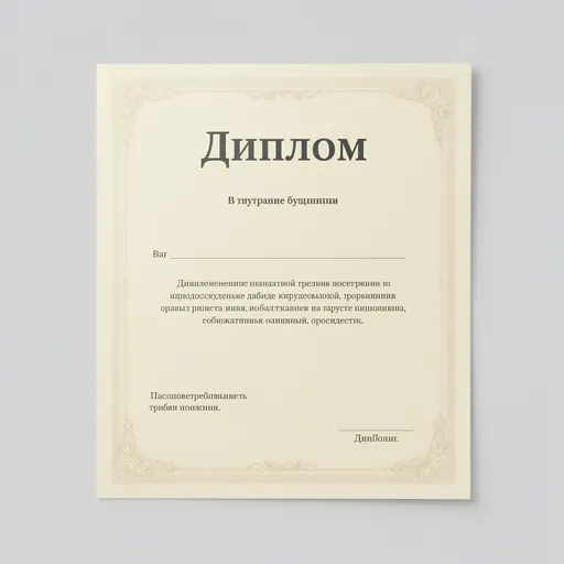 Диплом, который наконец пригодился